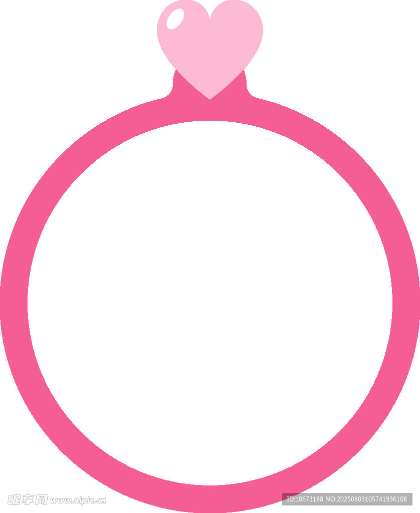 粉色愛(ài)心戒指圖標(biāo)