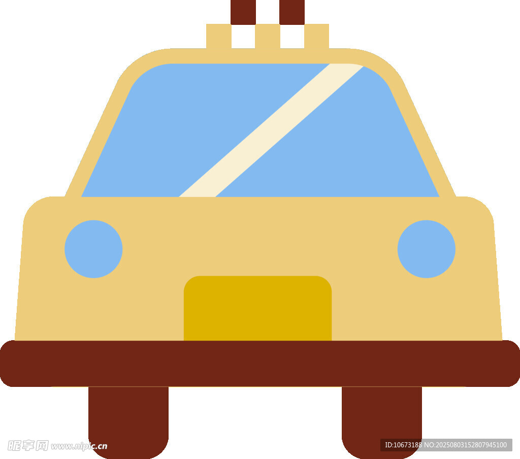 黃色出租車(chē)圖標(biāo)