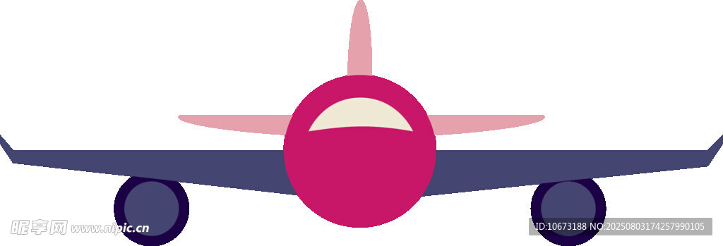 粉色飛機(jī)圖標(biāo)