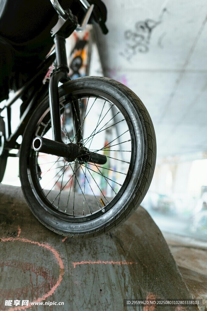 酷炫小輪車特寫