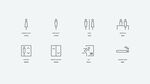 導(dǎo)視線性圖標(biāo)