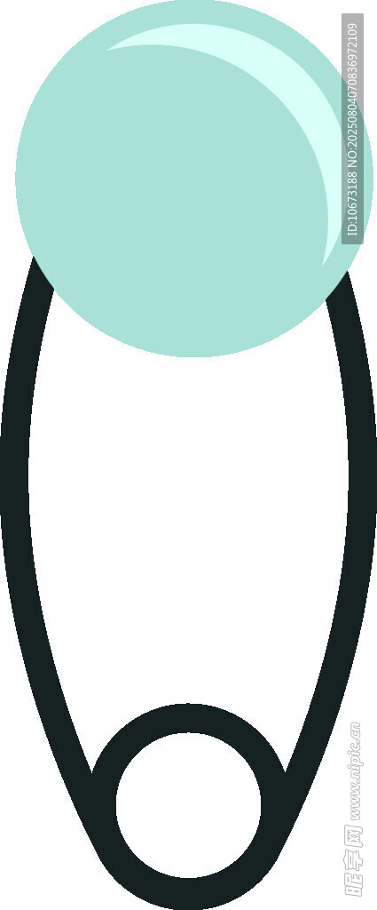 簡(jiǎn)約安全別針圖標(biāo)