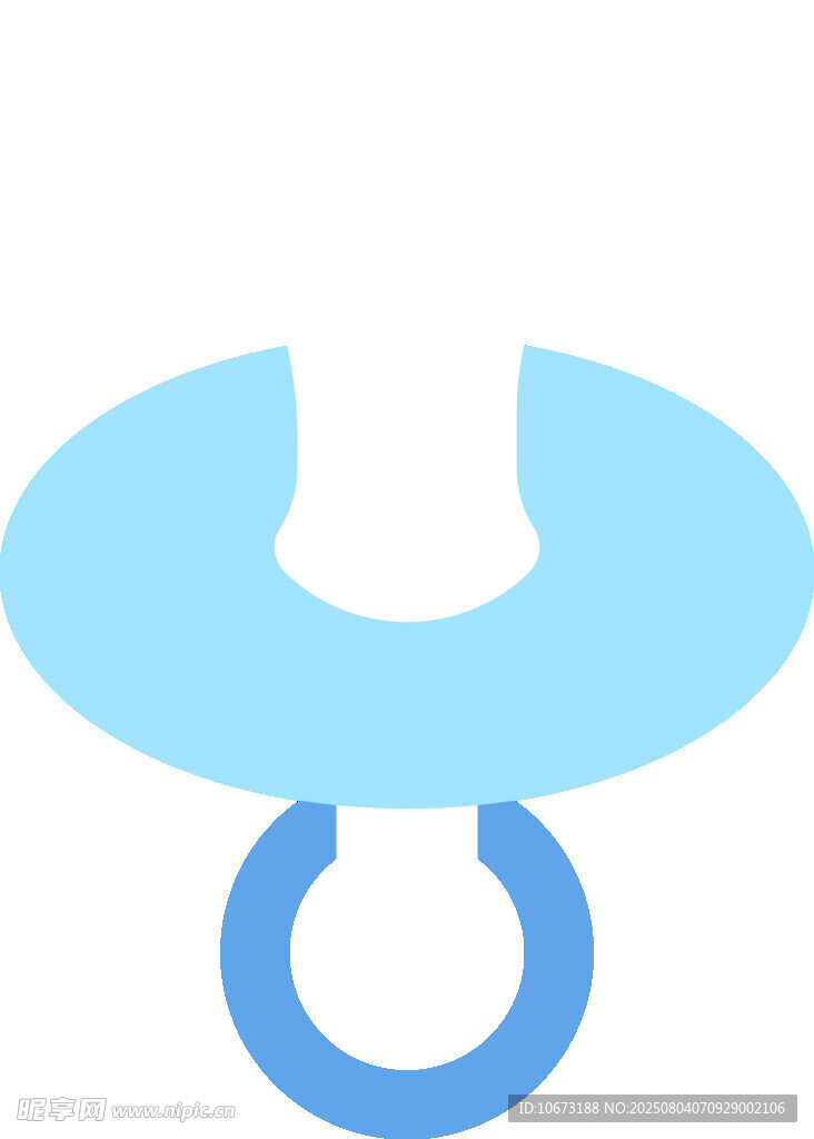 簡約藍(lán)色環(huán)形圖標(biāo)