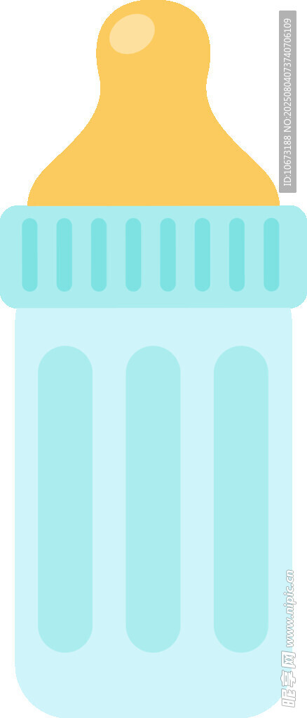 藍(lán)色奶瓶圖標(biāo)