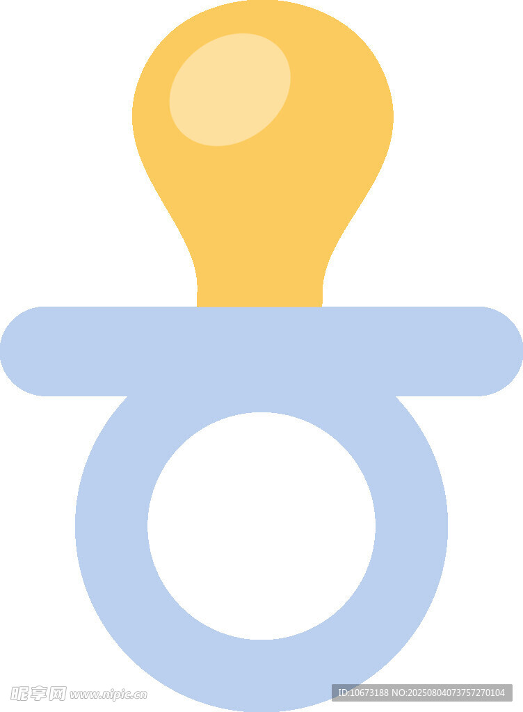 藍(lán)色奶嘴圖標(biāo)
