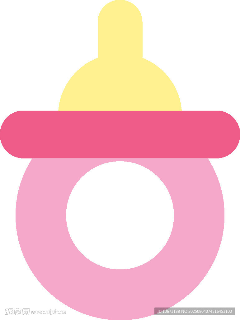 可愛嬰兒奶嘴圖標(biāo)