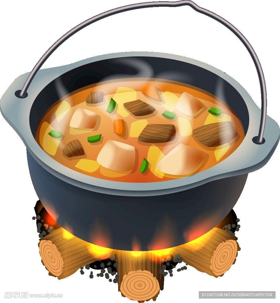 鍋中美食正烹煮