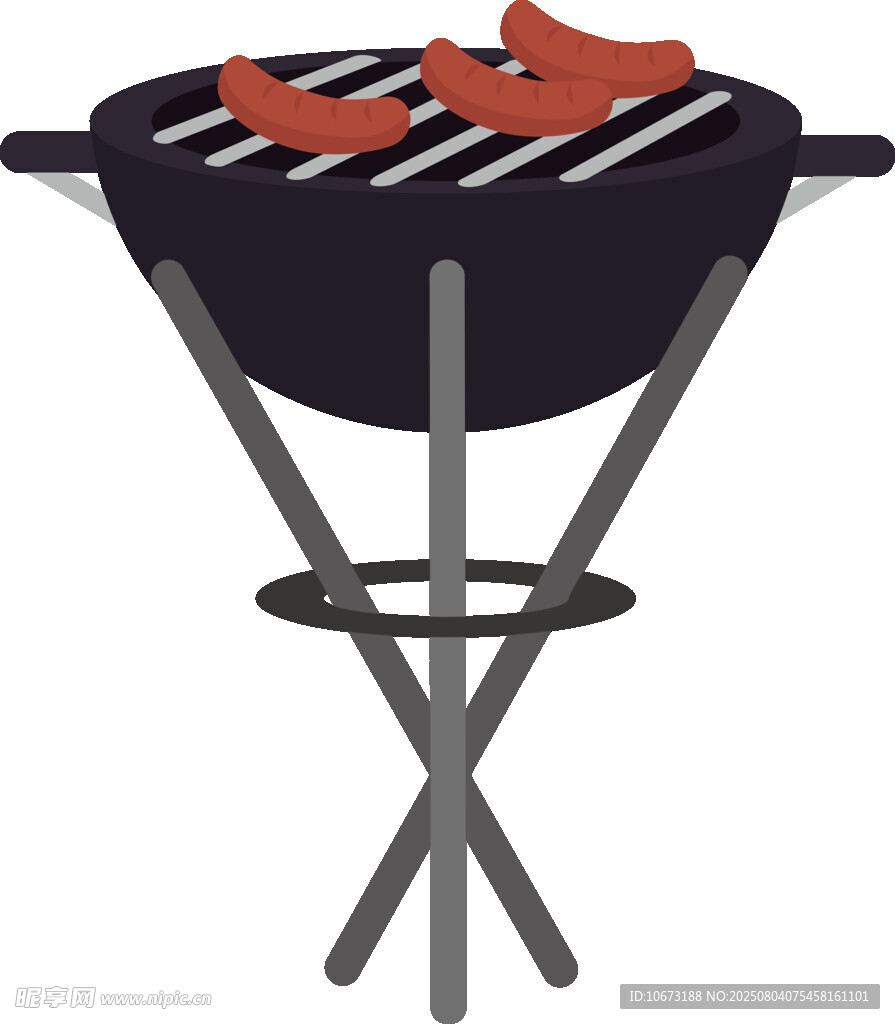 戶外燒烤架上的美味烤肉