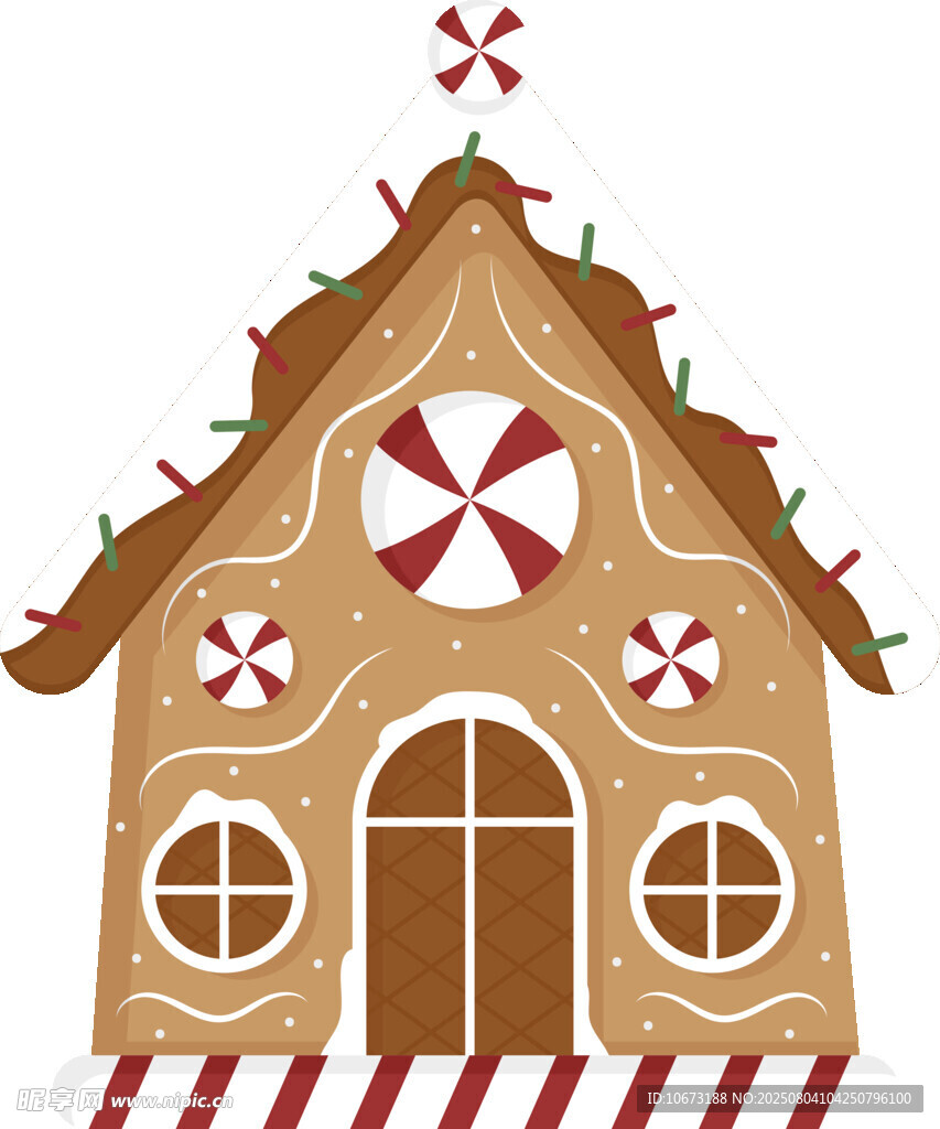 姜餅小屋甜蜜夢(mèng)幻小建筑