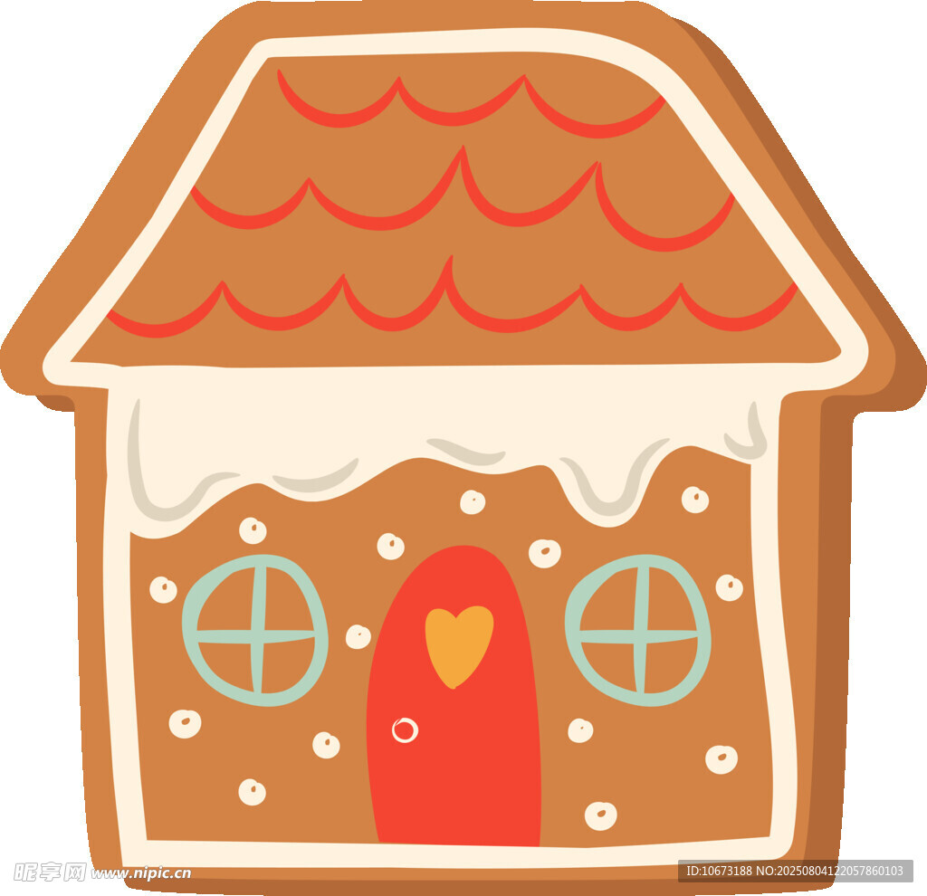 姜餅小屋插畫