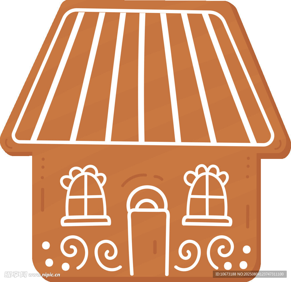 姜餅屋圖標(biāo)設(shè)計
