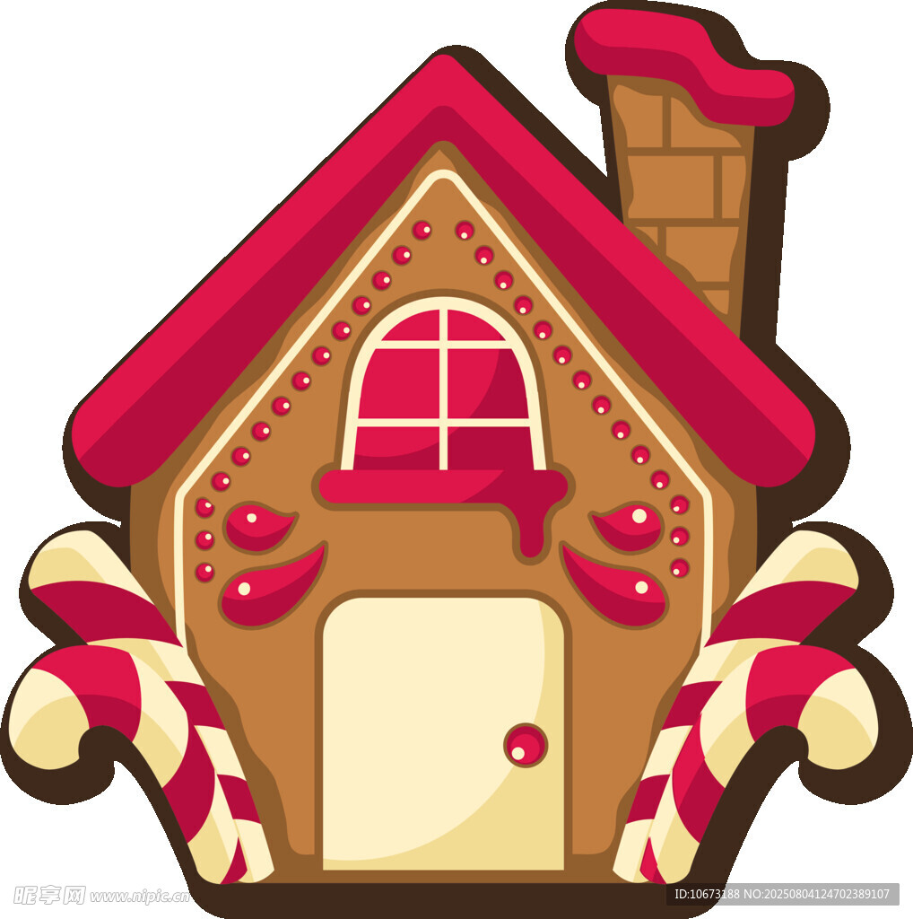 姜餅小屋糖果裝飾