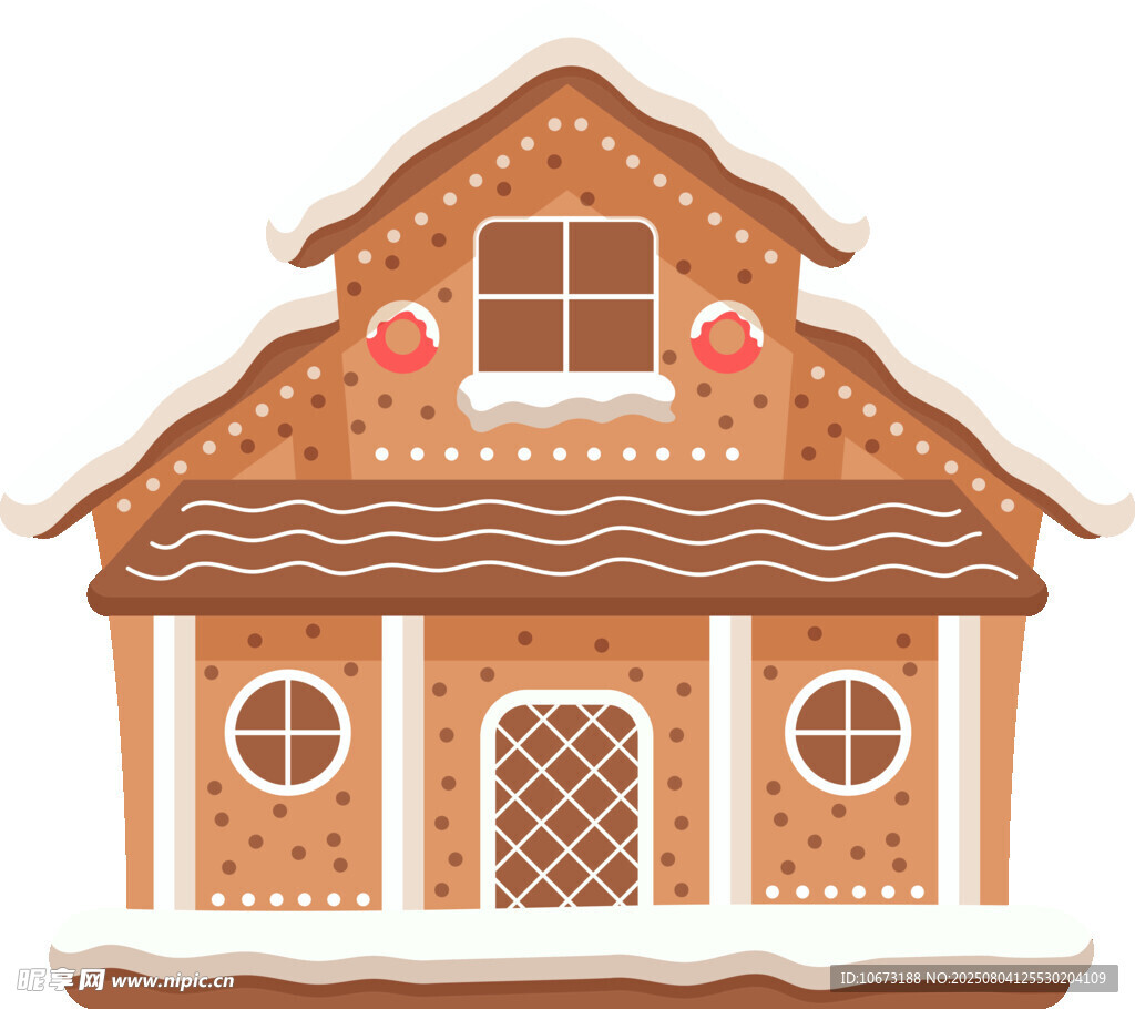 姜餅小屋圣誕風(fēng)建筑
