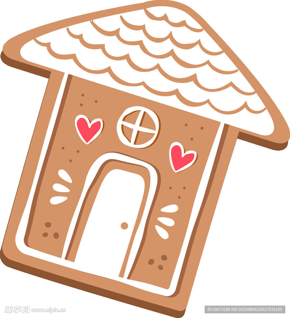 姜餅小屋造型可愛(ài)