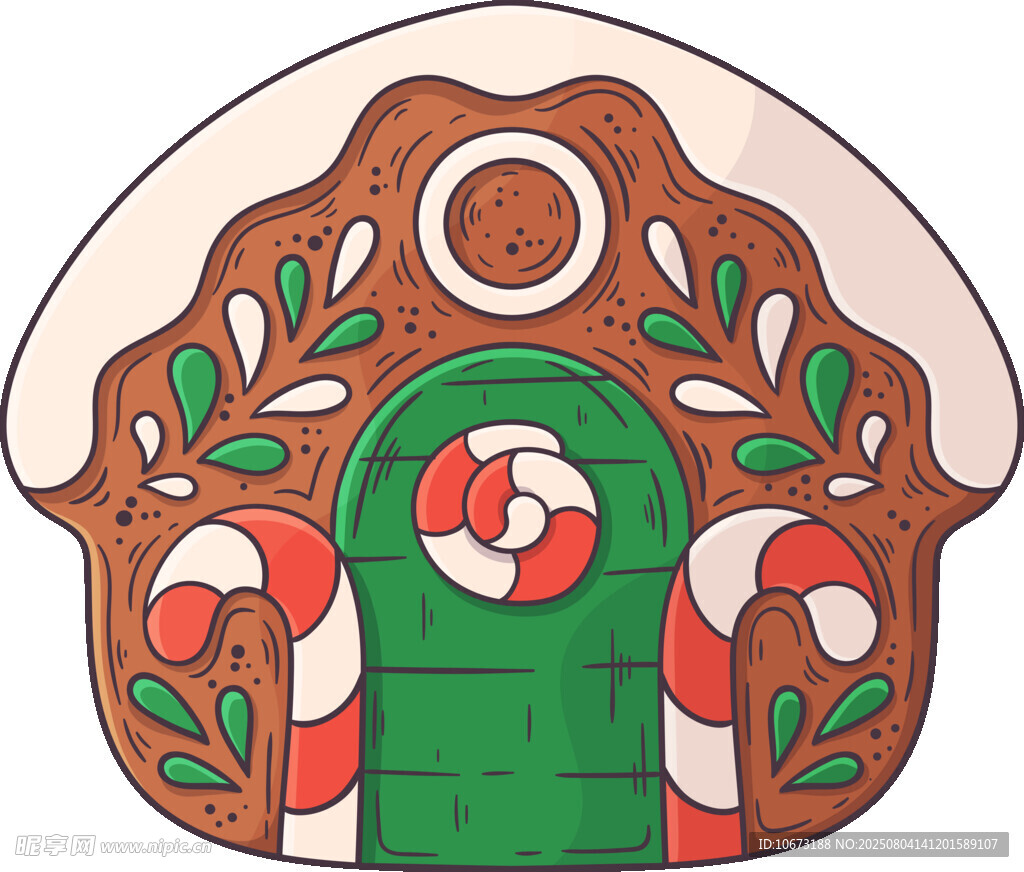 姜餅屋插畫