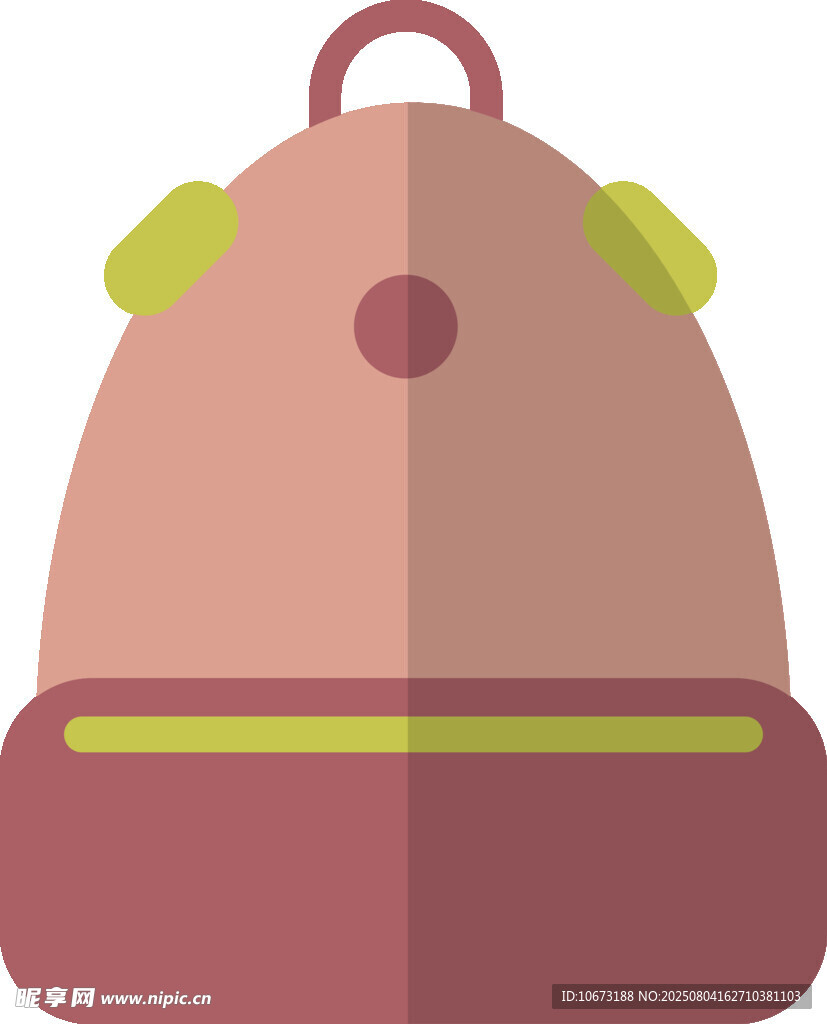 簡(jiǎn)約風(fēng)格兒童背包圖標(biāo)