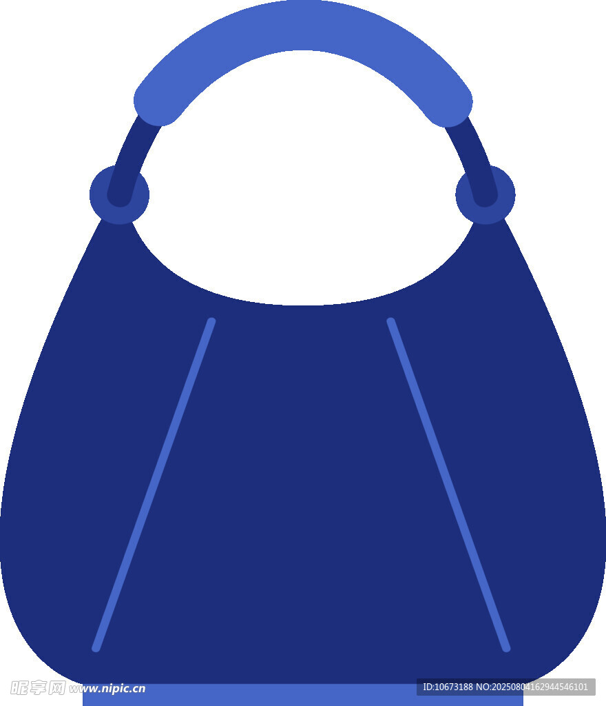 藍(lán)色時(shí)尚手提包