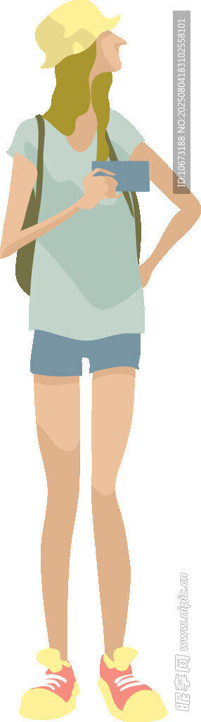 活力少女戶外休閑裝扮
