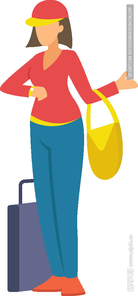 旅行女子手提肩挎行李包
