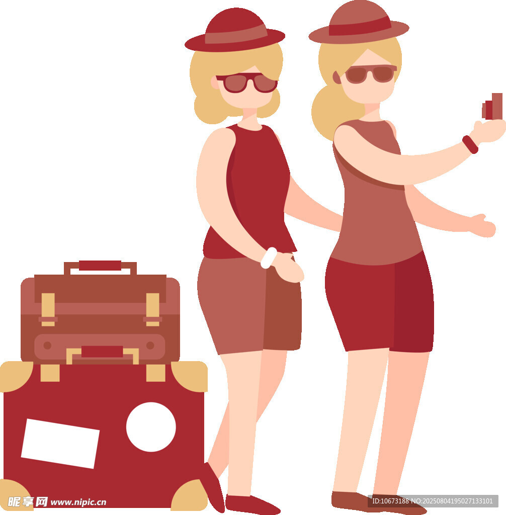 兩位女士的旅行準(zhǔn)備時(shí)刻