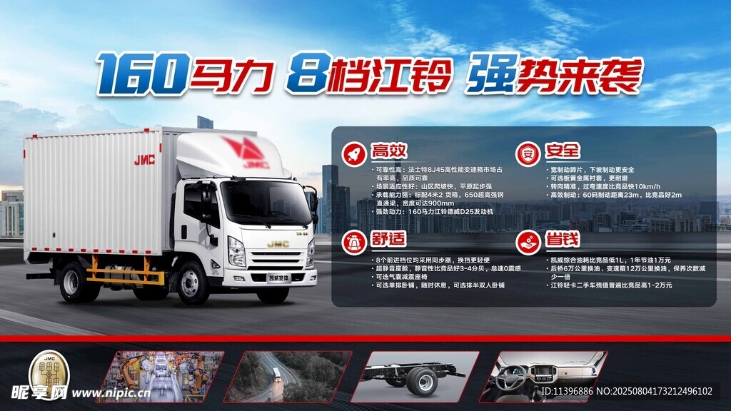 廂式貨車 背景畫