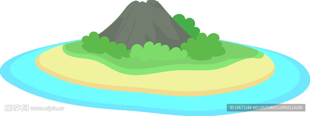 海中孤島