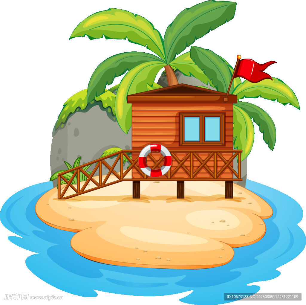 海島木屋度假小屋
