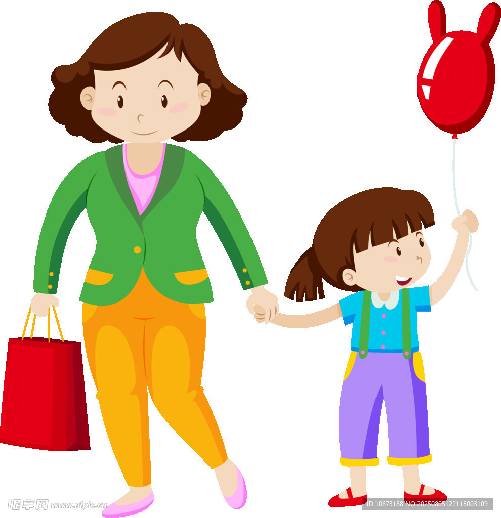 母親與女兒的溫馨購(gòu)物時(shí)刻