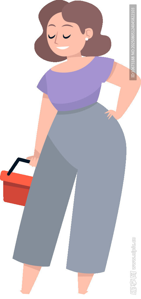 提籃女士的休閑日常