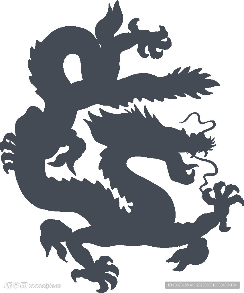 傳統(tǒng)中國龍圖案