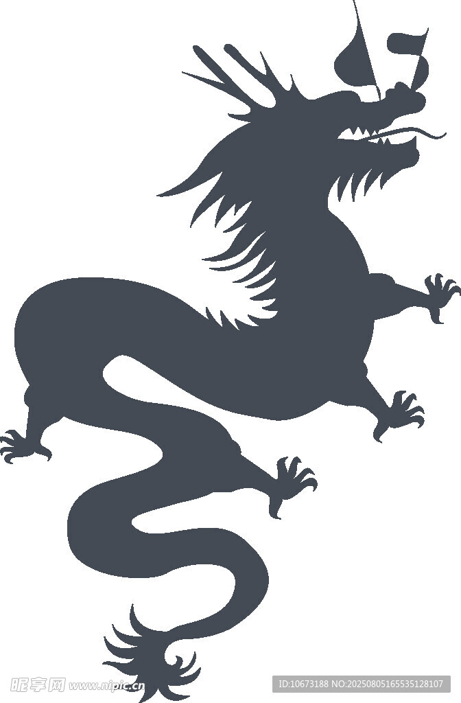 中式傳統(tǒng)龍形圖案
