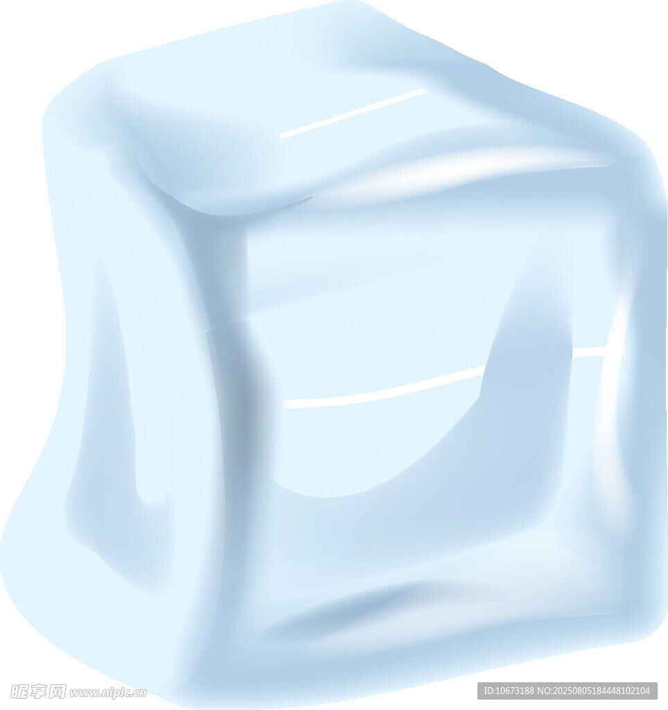 透明冰塊插畫(huà)