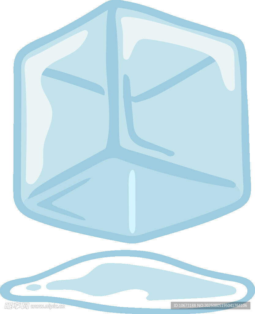 透明冰塊圖標(biāo)