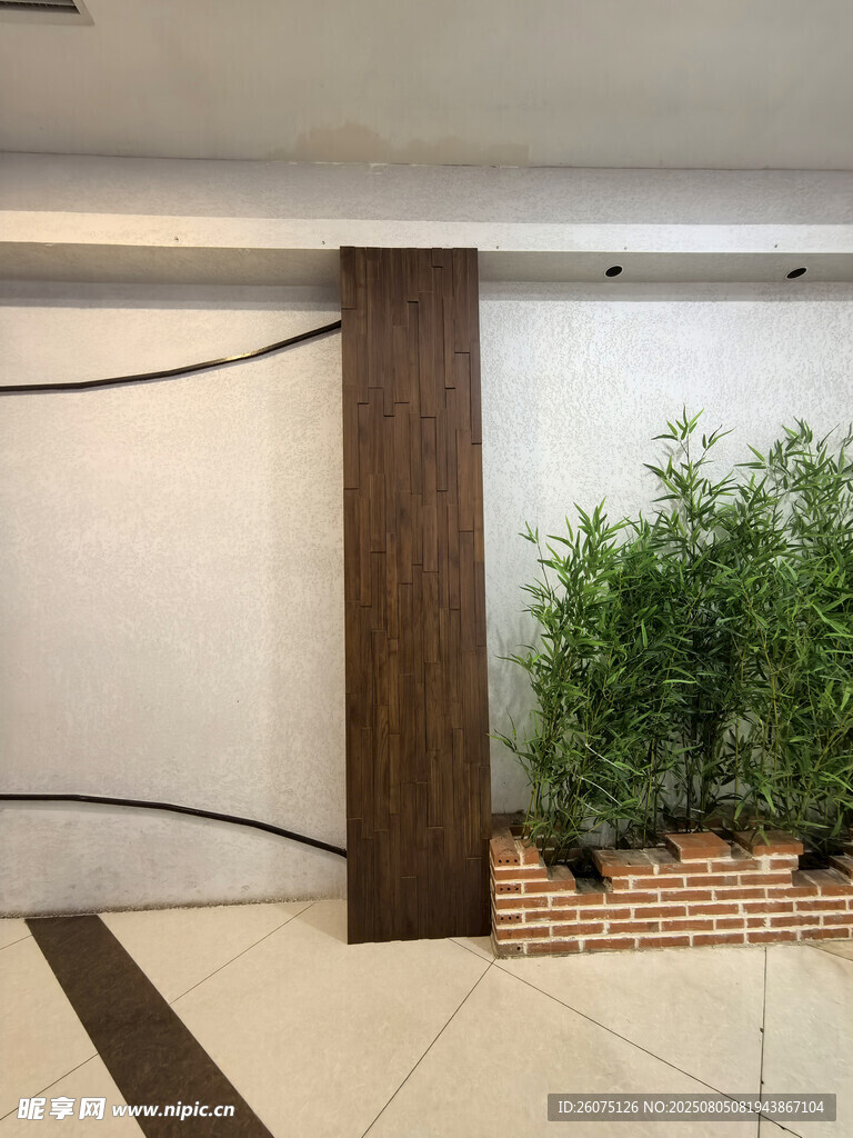 室內(nèi)綠植裝飾角落
