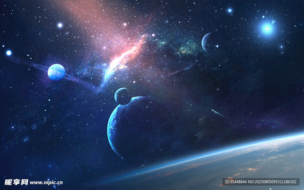 夢幻宇宙星空圖景