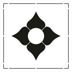 四葉花形圖案