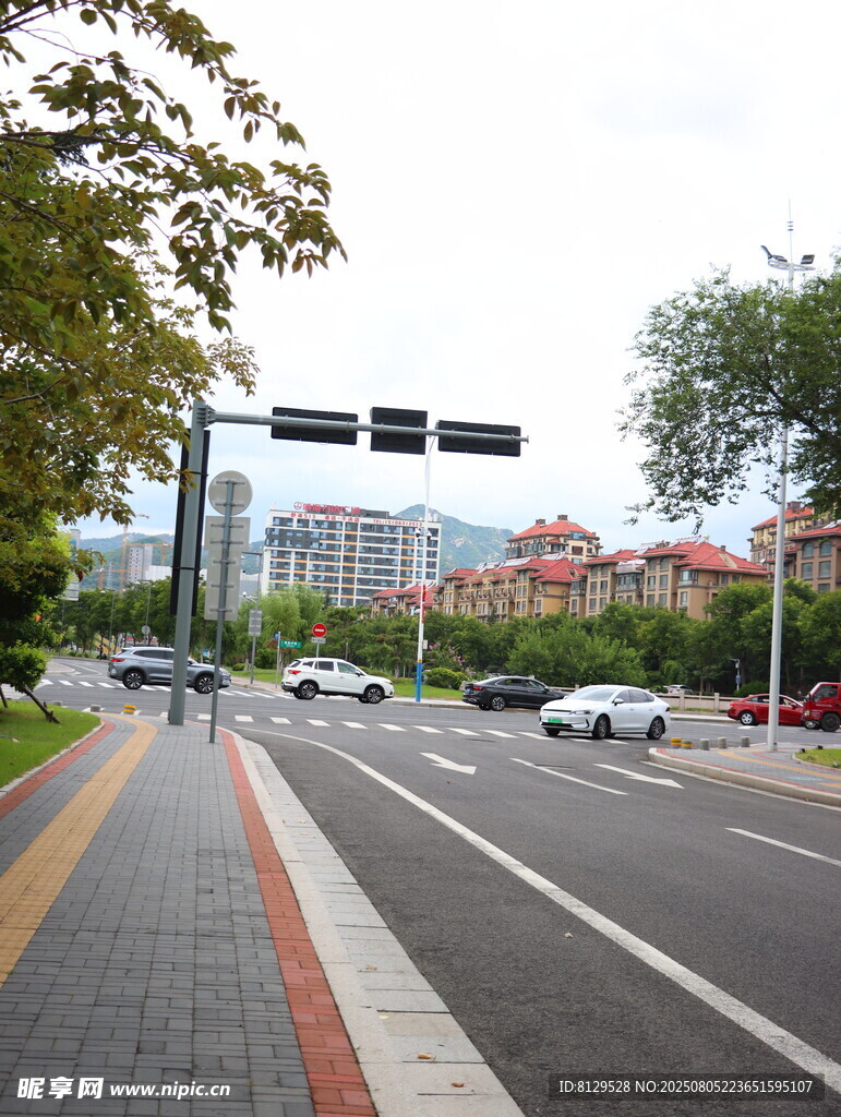 城市道路街景