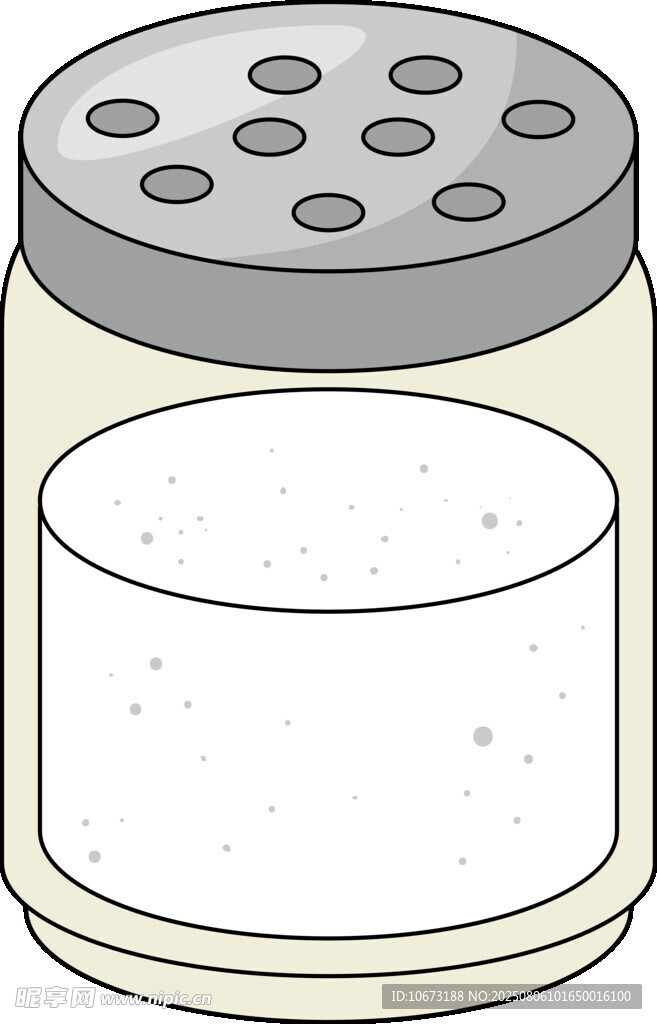 鹽罐插畫