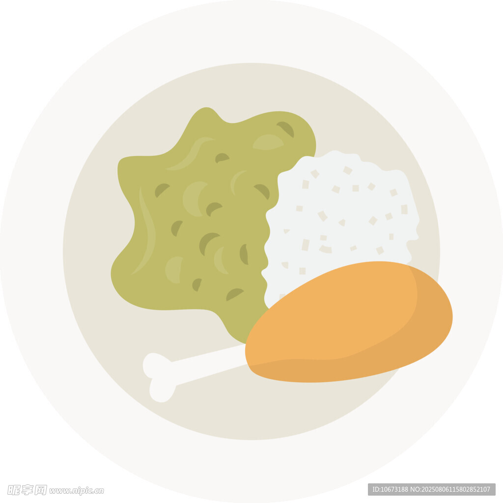 餐盤里的食物組合