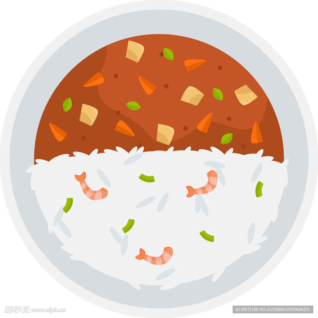 胡蘿卜蝦仁蓋澆飯