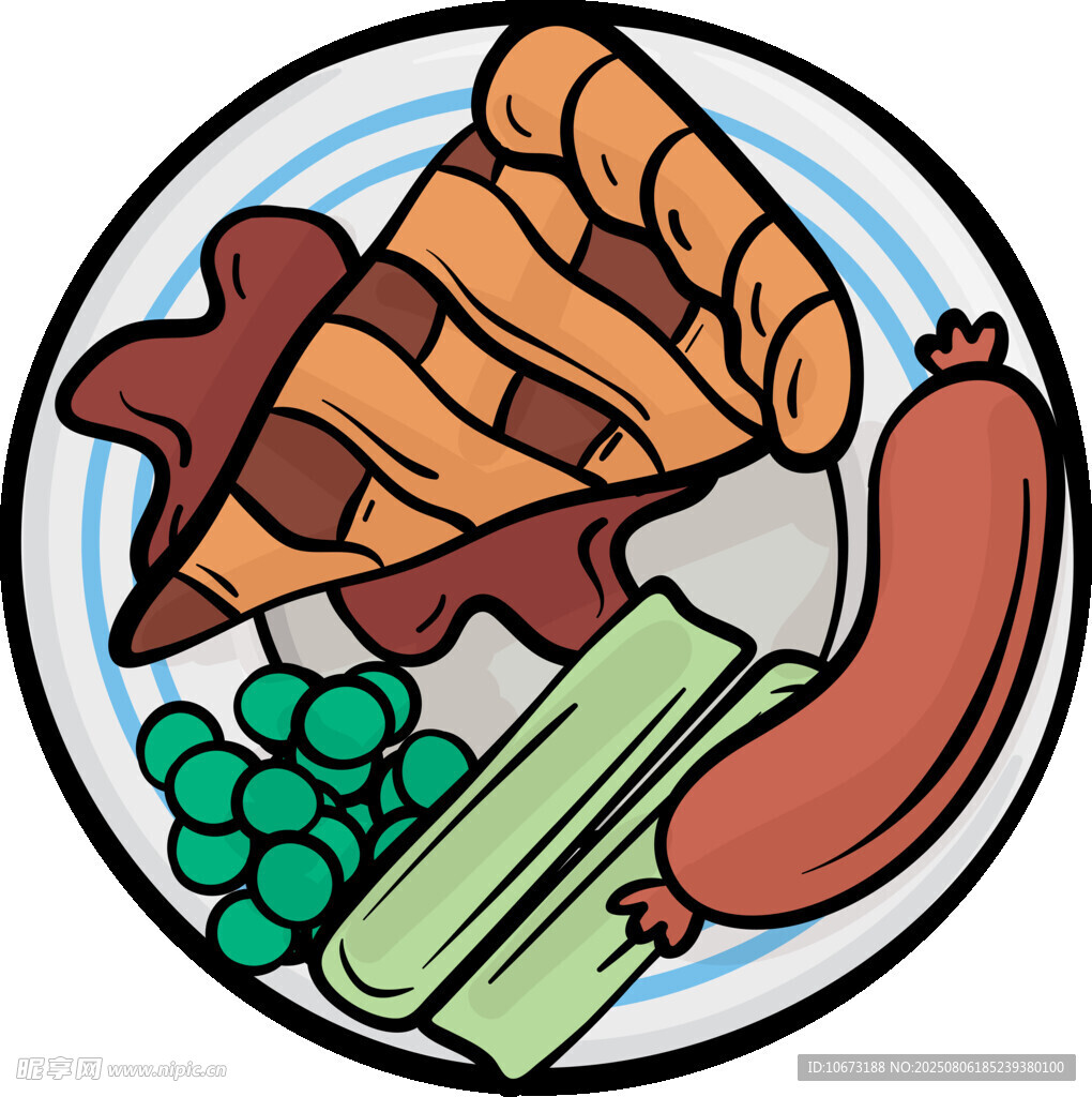 美味餐食拼盤