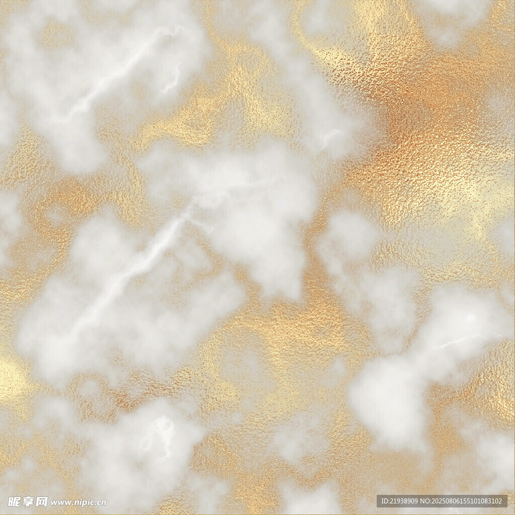 金色云霧抽象紋理背景圖