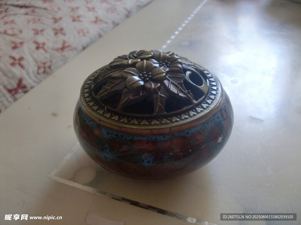 精美球形香爐工藝品