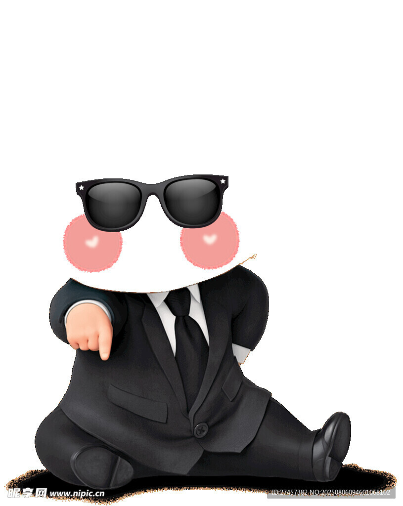 墨鏡西裝