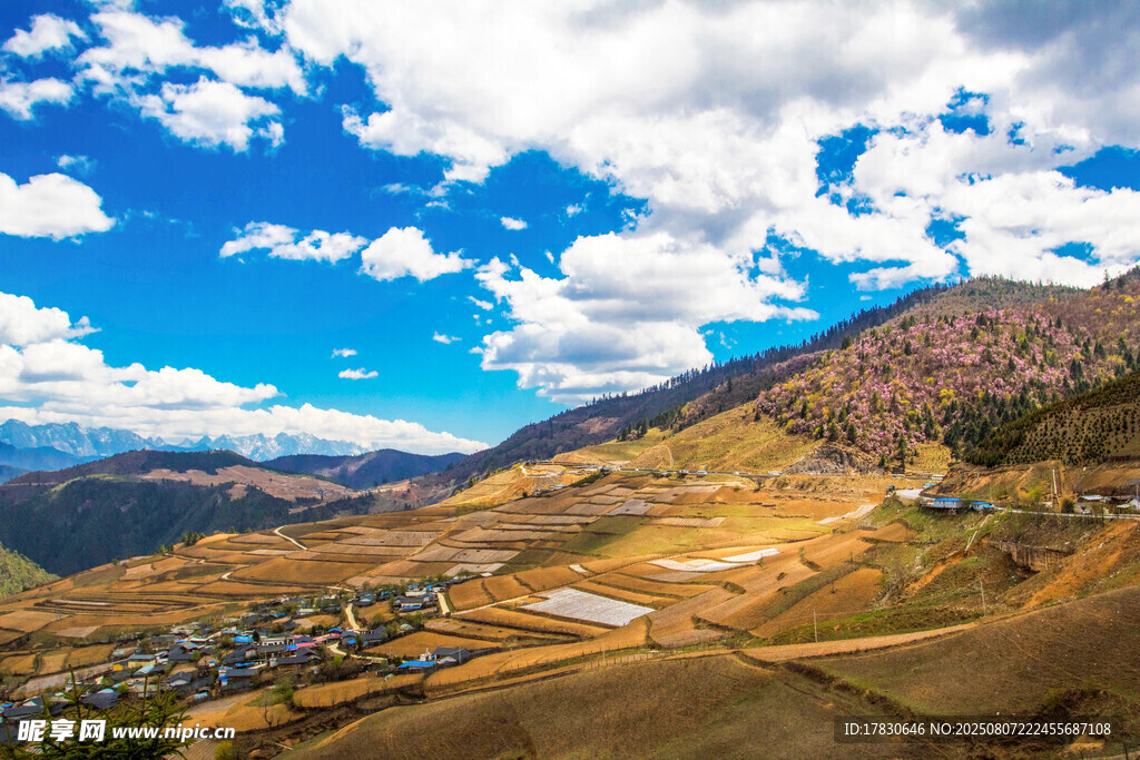 香格里拉高原高山風(fēng)景風(fēng)光