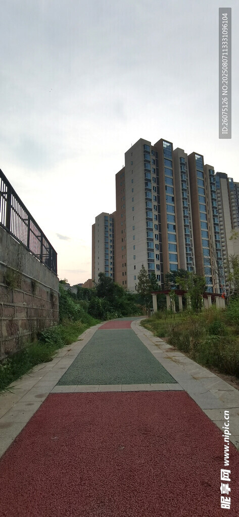 城市中的休閑步道景觀