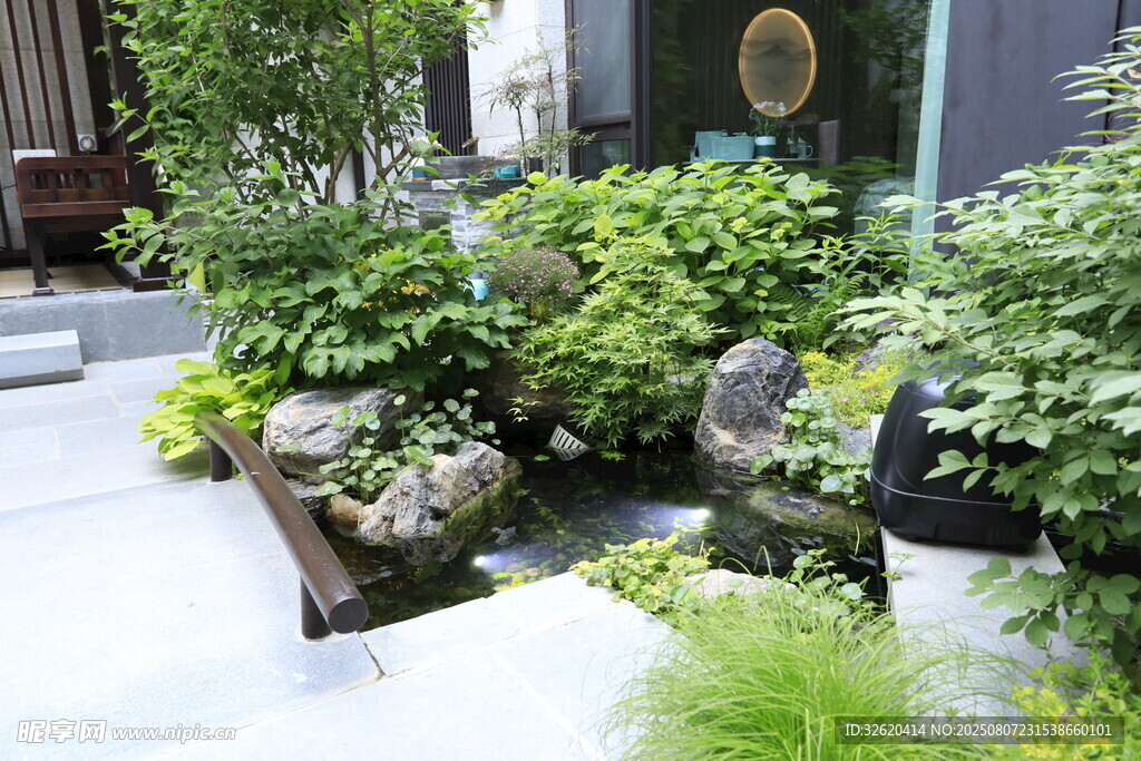 日式庭院綠植景觀