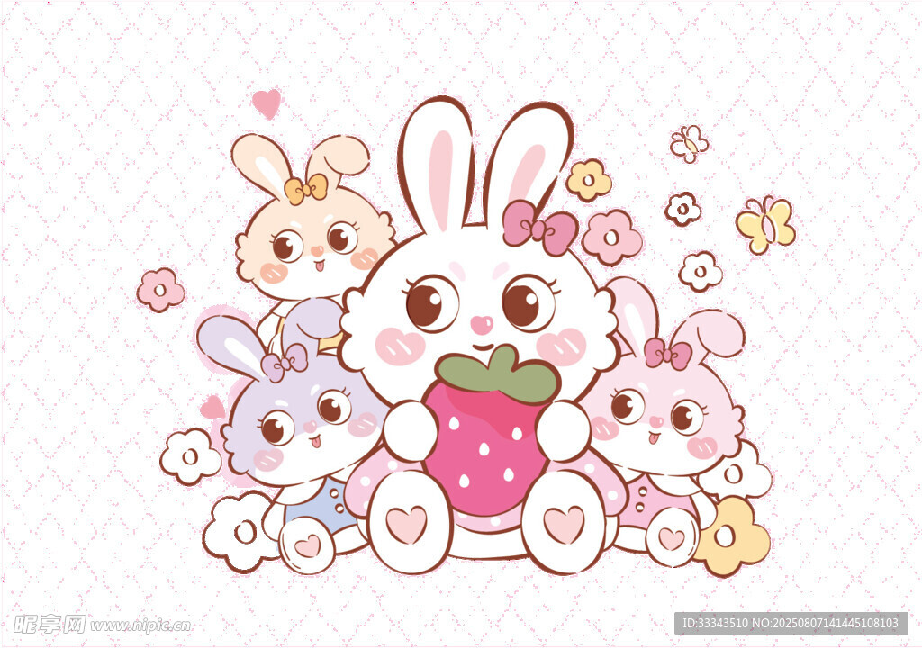 卡通兔子