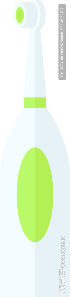 清新綠白電動(dòng)牙刷
