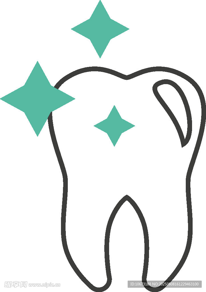 清新牙齒圖標(biāo)